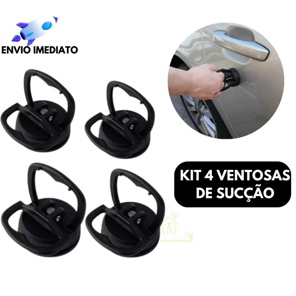Ventosas de Sucção 6Kg Puxador Amassados Carro Desamassa Lataria Manuseio Box Vidros Piso em Oferta na Shopee