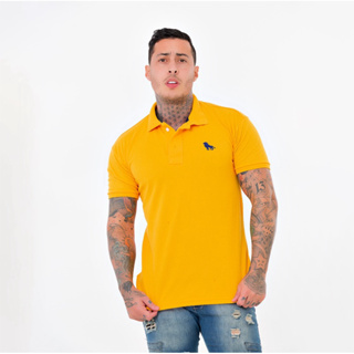 camisa polo masculino básica P M G GG na marca estilo rei em Oferta na Shopee