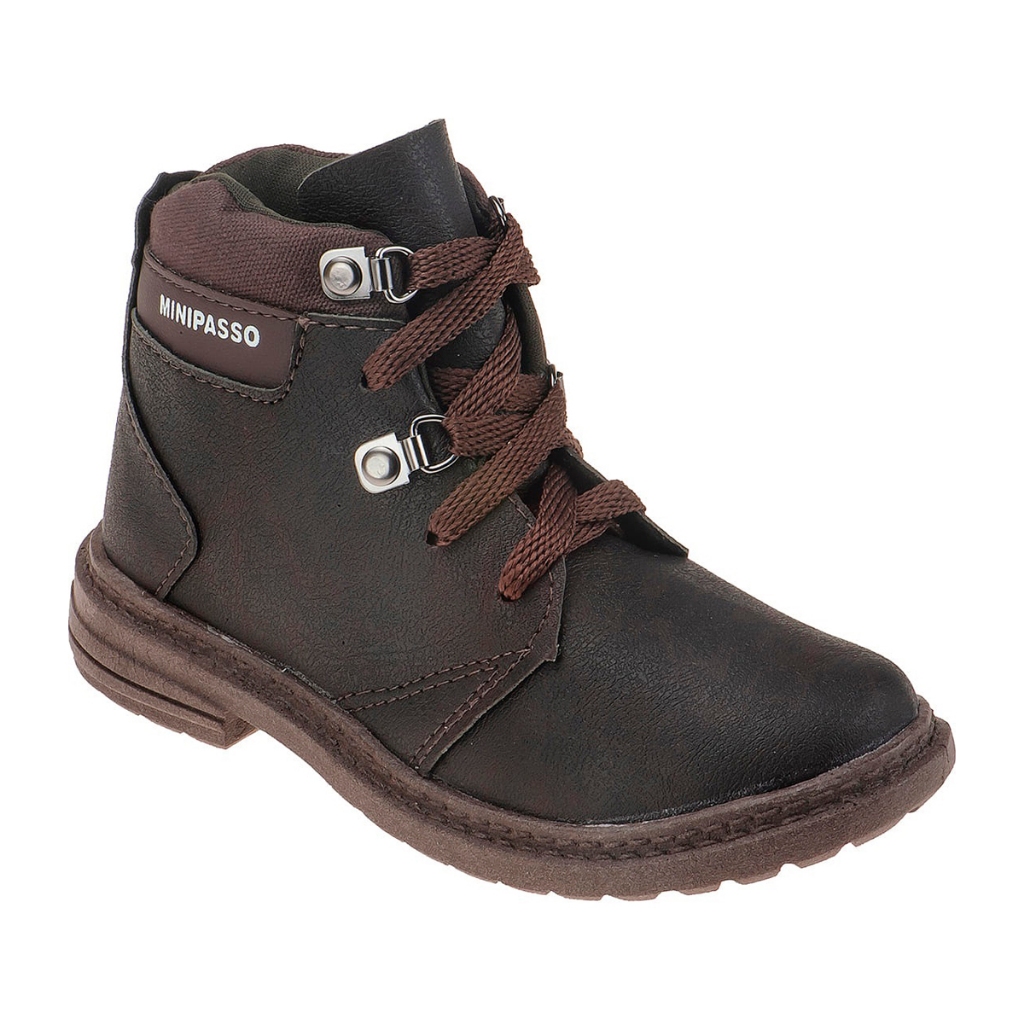 Bota Masculina Infantil Bota Coturno Masculino Botina Kids