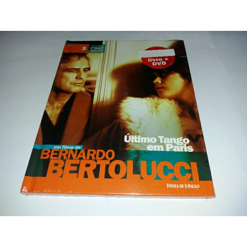 Dvd + Livro : Ultimo Tango em Paris - 1972 - Marlon Brando - Bertolucci - Lacrado