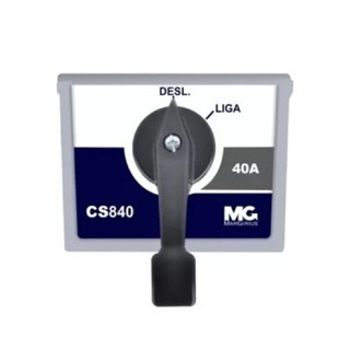 Chave Liga Desliga 40a Cs-840 Partida Trifásica/Monofásica 2 Posição 13,5CV Margirius