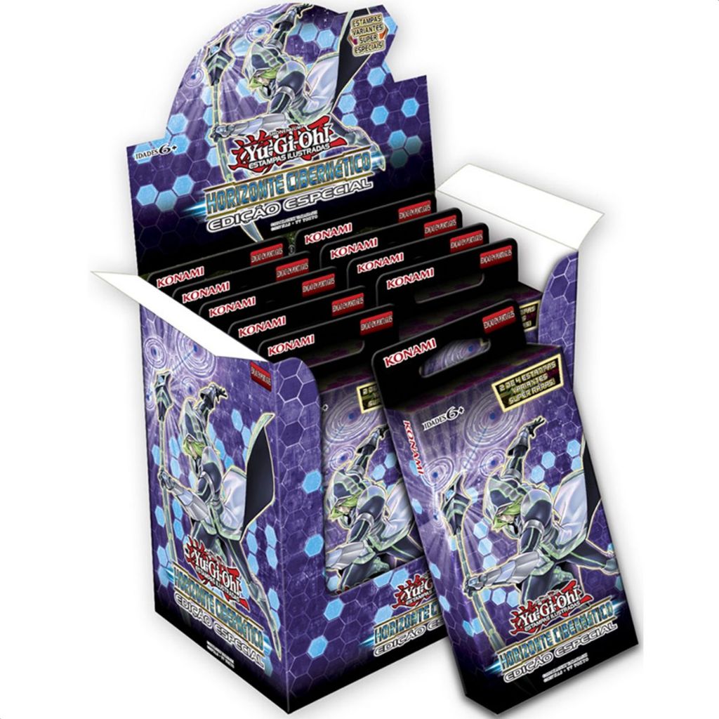 Yugioh Box 10 Horizonte Cibernético Cartas Edição Especial Português Konami