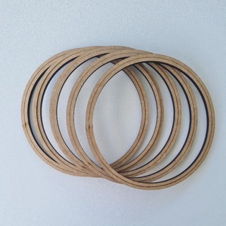 Kit 5 Bastidores Com 24cm E Mdf Cru De 6mm Moldura Bordado CROCHÊ em Oferta na Shopee