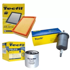 Kit Filtros GM Celta Prisma 1.0 1.4 Tecfil Original