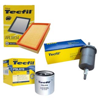 Kit Filtros GM Celta Prisma 1.0 1.4 Tecfil Original em Oferta na Shopee
