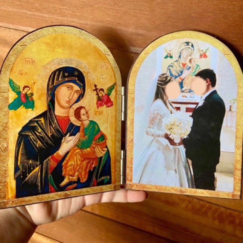 Capela Nossa Senhora do Perpétuo Socorro 15cm / Lembrancinha Personalizada / Casamento