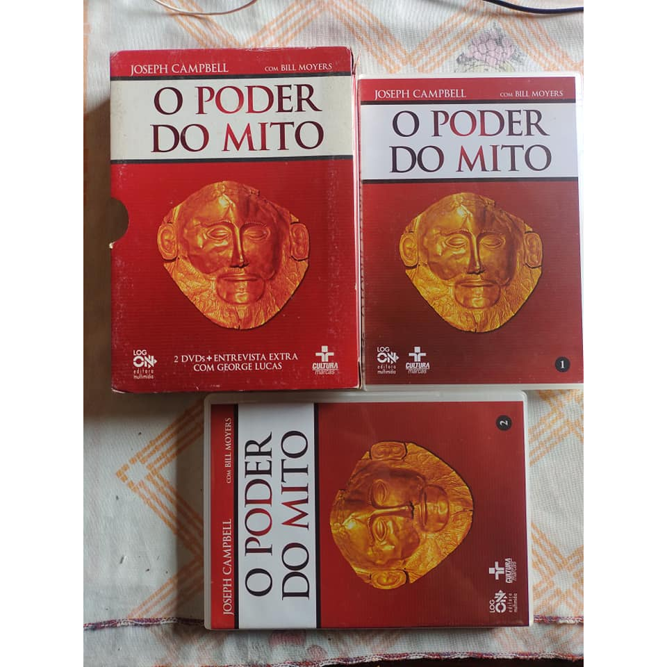 O Poder Do Mito Joseph Campbell Box 2 Dvds Entrevista com George Lucas