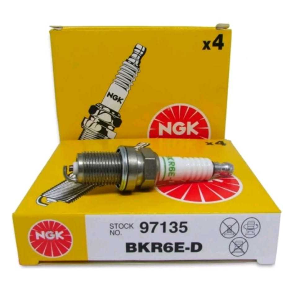 Jogo de Velas NGK Uno Palio Siena GM  NGK BKR6E-D