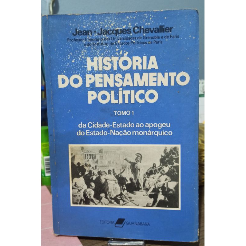 Livro: História do Pensamento Político