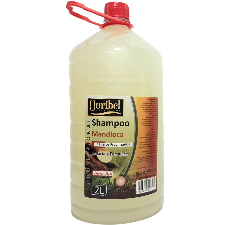 Shampoo Profissional Ouribel 2 Litros - Galão Para Salão escolha: