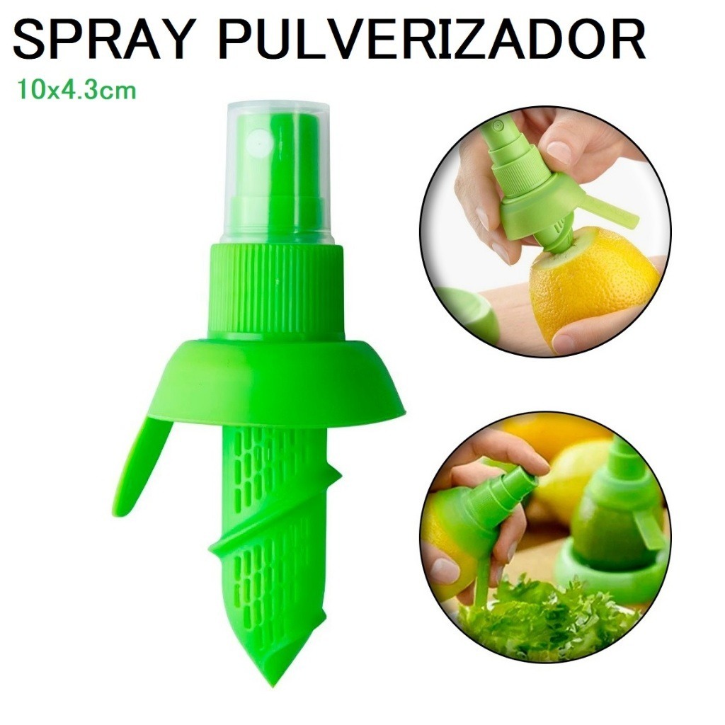 Spray Puverizador De Fruta 10x4.3cm Utensilio De Cozinha Pratico Diretamente Da Fruta Extrator Clink
