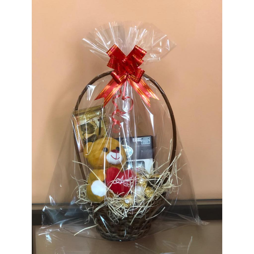 Sacos transparentes Incolor tamanhos grandes para cestas de café da manhã