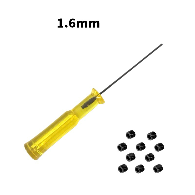 Agulha Chave Allen Amarela 05/10/20 Parafusos 1.6mm Prender Para Maquina De Costura Overlock
