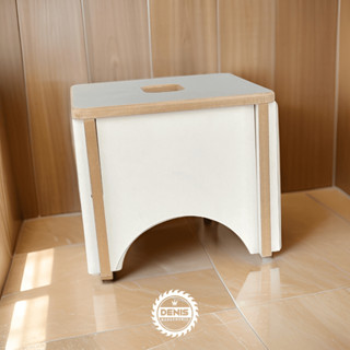 Banco de Vaporização Uterina 100% em MDF Altura: 25cm em Oferta na Shopee