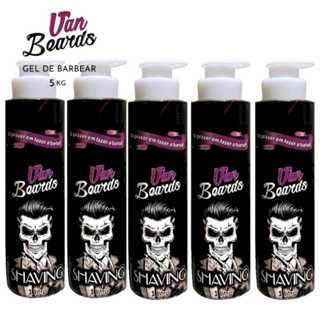 Kit 5 shaving gel van breads 1 litro revenda em Oferta na Shopee