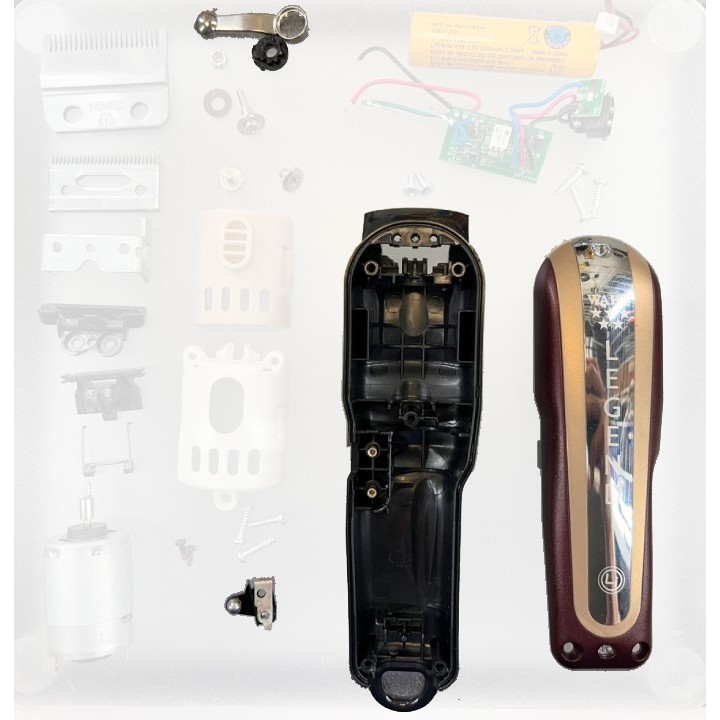 Kit Legend Cordless Carcaça + Tampa + alavanca + interruptor