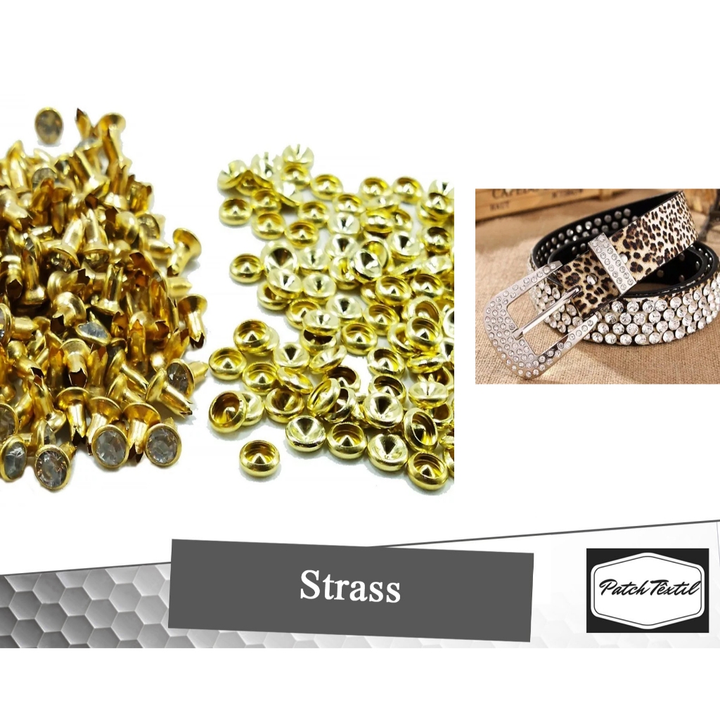 Rebite Strass N.6 - 50 Unidades em Oferta na Shopee