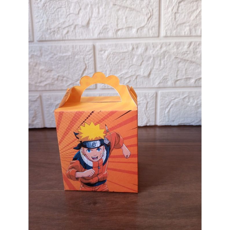 20 Personalizados Naruto lembracinhas caixinhas para festa de Aniversário