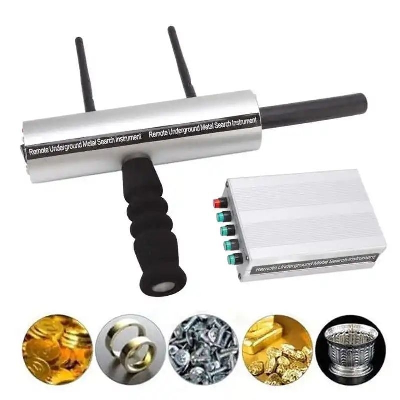 localizador Detector de Metais Longo Alcance AKS 3D - Prata Ouro Cobre Diamante