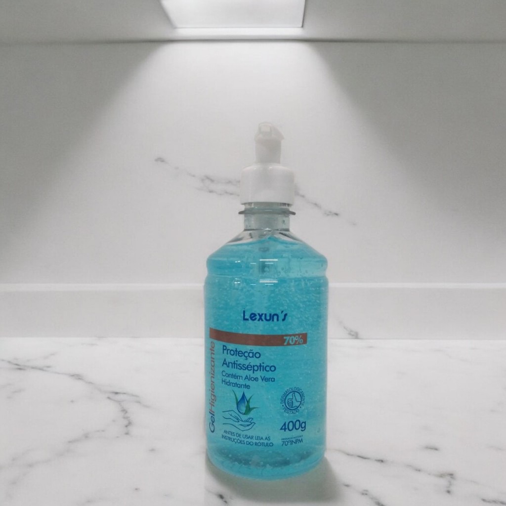 Álcool em Gel Higienizante Lexun´s 400G