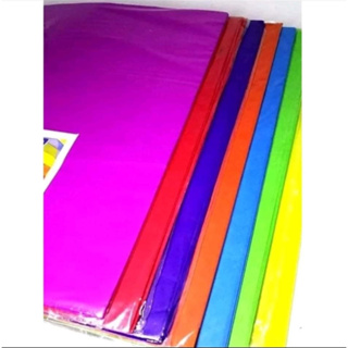 Papel de Seda 50x70 100 Papéis Sortidos em Oferta na Shopee