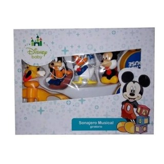 Móbile Turma do Mickey giratório musical para bebê em Oferta na Shopee
