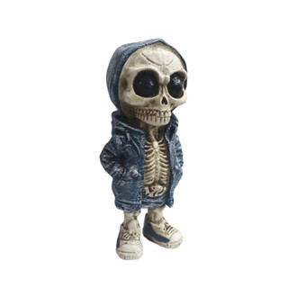 Crânio Decoração Caveira Adolescente Resina Primo 01 em Oferta na Shopee