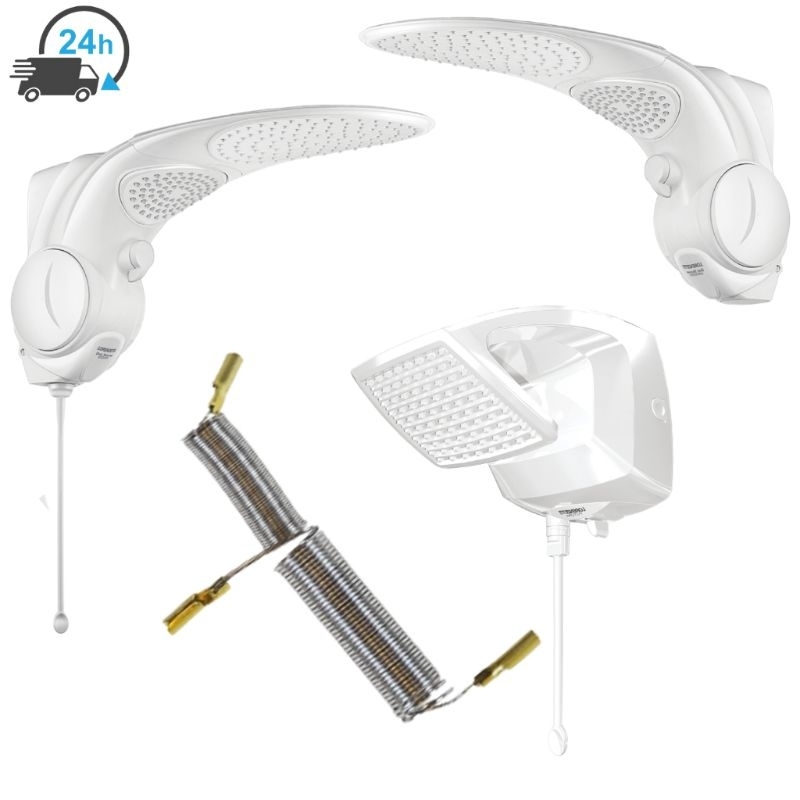 Resistência Duo Shower Quadra Ducha futura Multitemperatura elétrica similar 127v/220v