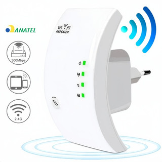 Repetidor wireless amplificador de sinal Expansor Rede wifi