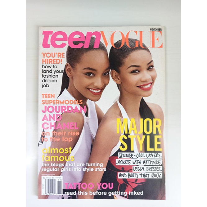 Revista Importada Teen Vogue Paul Wesley Zoë Kravitz Novembro 2009