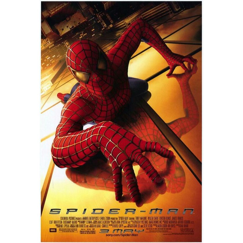 Poster Homem Aranha - Spider Man - Tobey Maguire - Homem Aranha - Filme