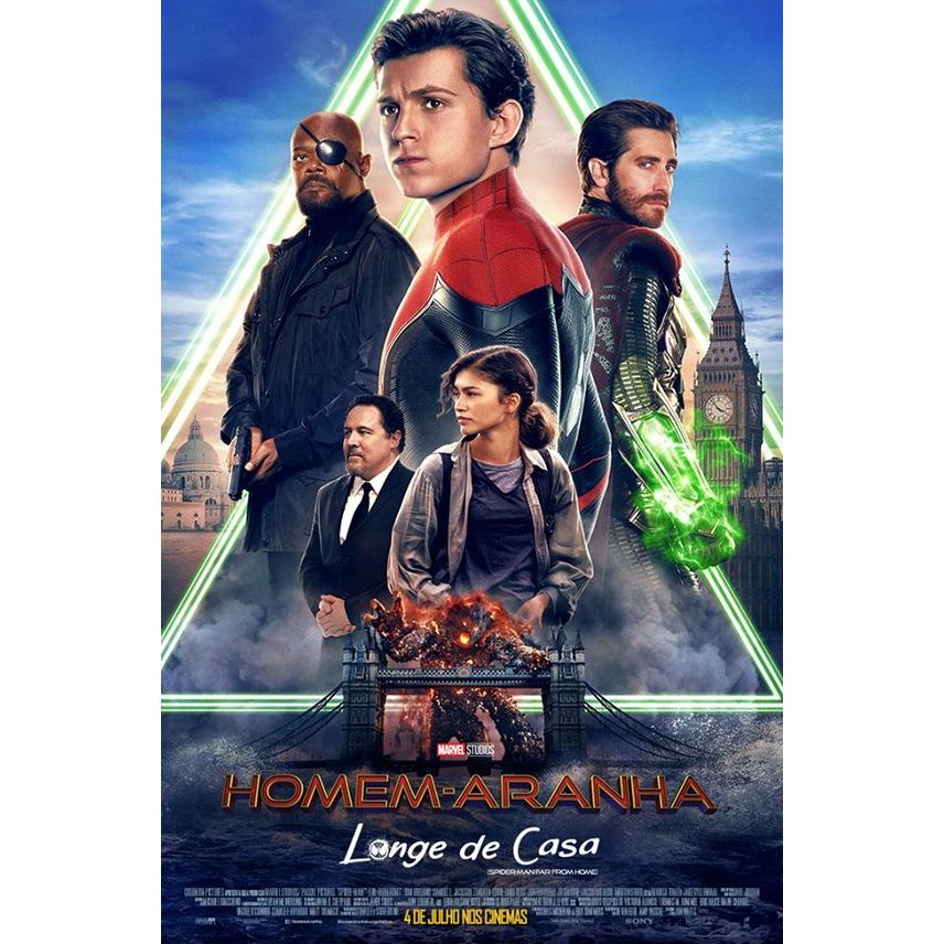 Poster Homem Aranha - Spider Man - Tom Holland - Filme
