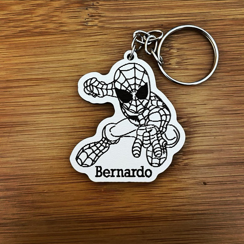Kit de Chaveiros Homem Aranha Aniversario Brinde Aniversário Infantil em MDF