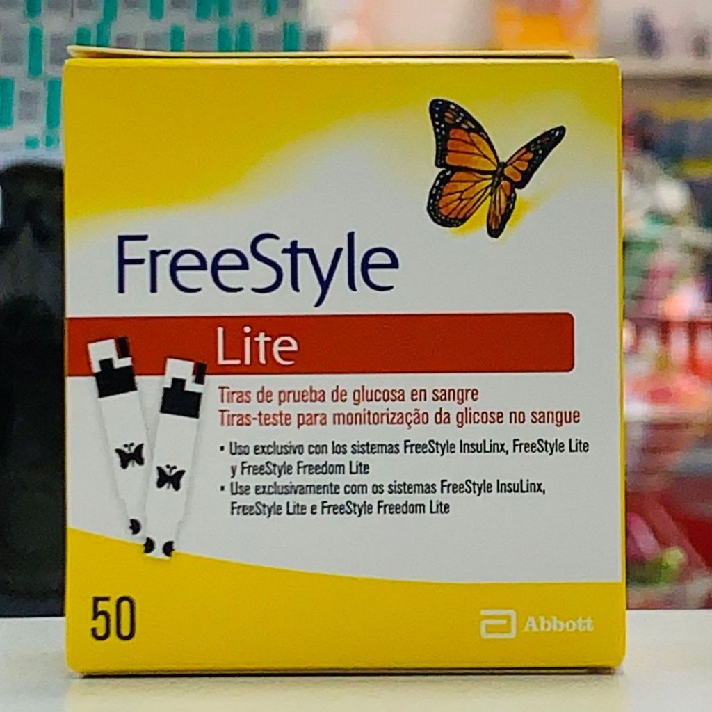 Tiras de Teste para Glicose Freestyle Lite 50 unidades Freestyle