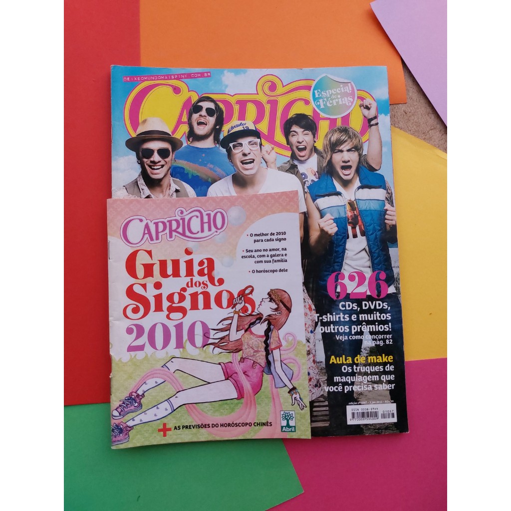 Revista Capricho 1087 NX Zero