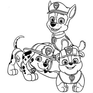 50 Desenhos Patrulha Canina 1 desenho por folha em Oferta na Shopee