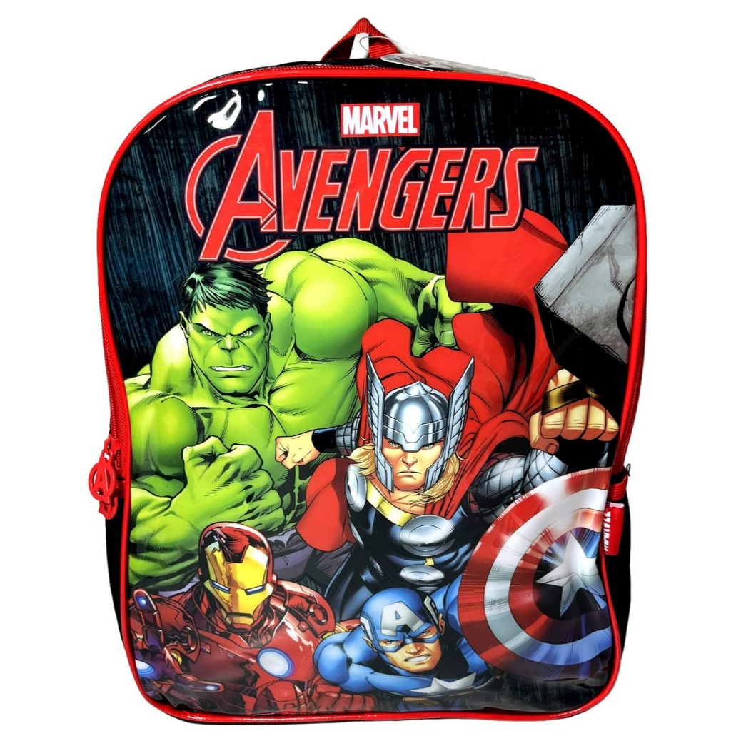 Mochila Escolar G De Costas Heróis Os Vingadores Avengers Marvel - Luxcel
