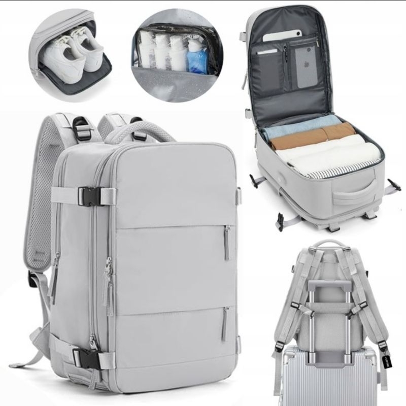 Mochila Mala Viagem Escolar  Executiva Notebook USB em Oferta na Shopee