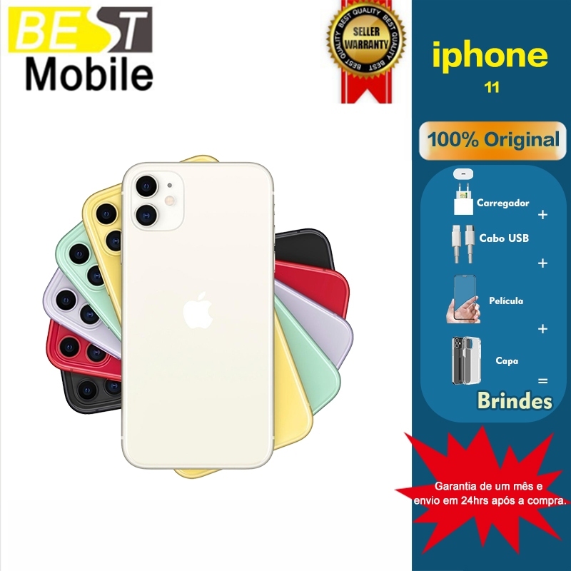 IPhone 11 128gb/64gb 100% Original | Celular IPhone Apple- vitrine
