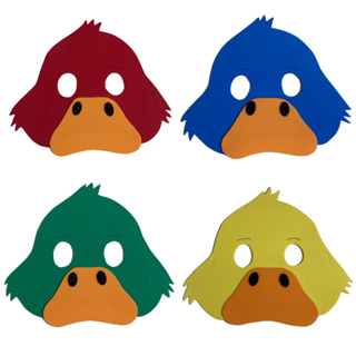 Mascaras dos PATINHOS 10 peças em Oferta na Shopee