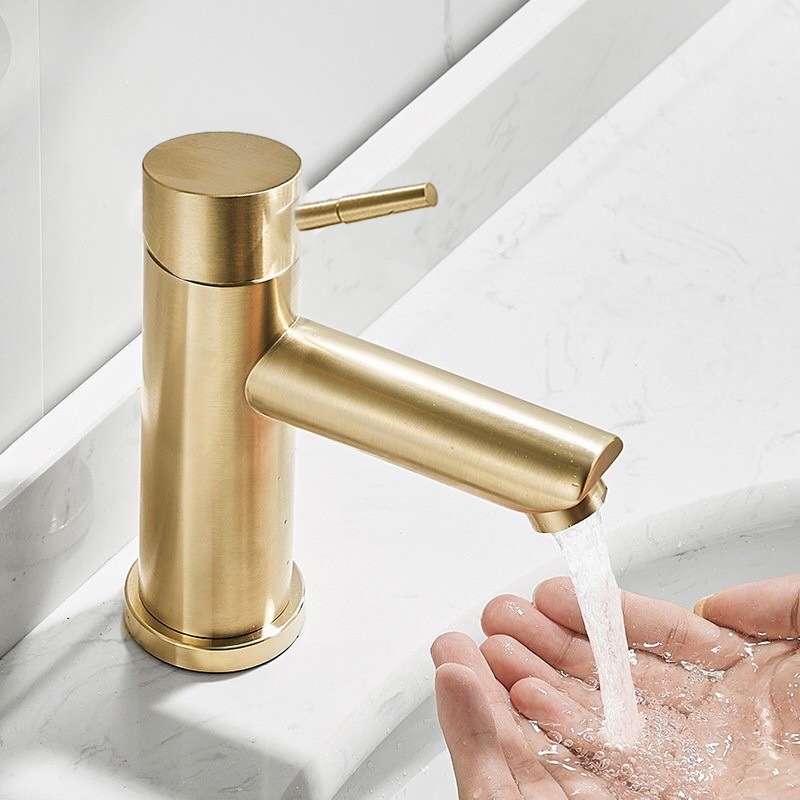 Torneira Bacia em Aço Inox 304 Torneira Bacia Inox Torneira Banheiro-dourado em Oferta na Shopee