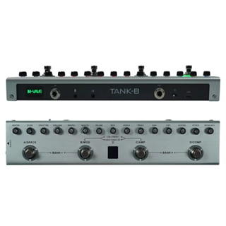 M-VAVE Pedal de Baixo Multi-Efeitos Tank-B Recarregável 36 Predefinições 9 Slots de Pré-amplificador 8 Slots de Cabine em Oferta na Shopee