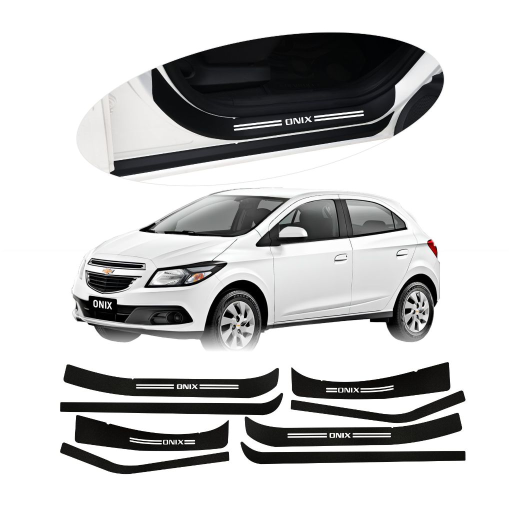 Acessórios Soleiras Super Protetoras Chevrolet Onix