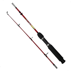 Vara Para Molinete 1,35m 10-25lb Reforçada Fibra Maciça Deyu