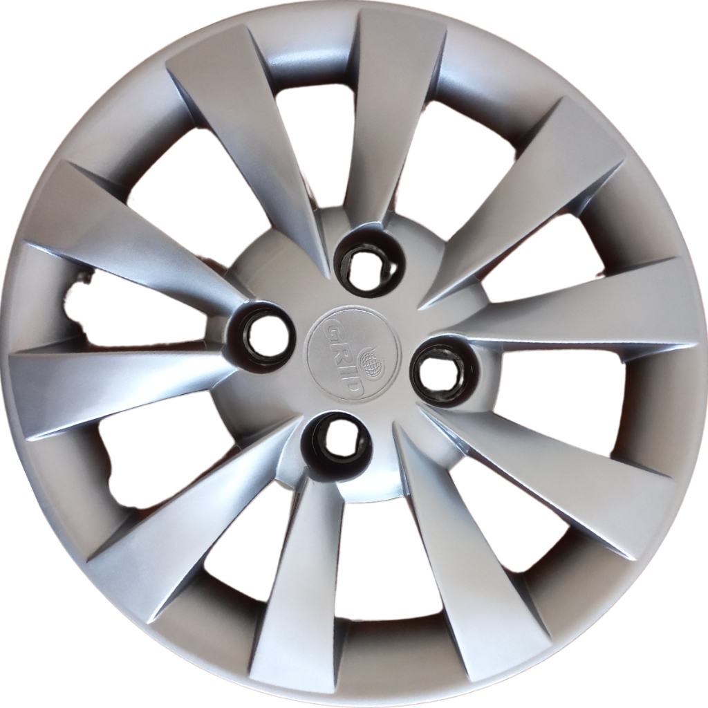 Calota Grid Aro 14 Olinda Universal Parafuso Prata Cubo Alto em Oferta na Shopee