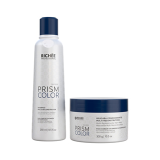 Kit Shampoo e Máscara 250ml Richée Prismcolor em Oferta na Shopee