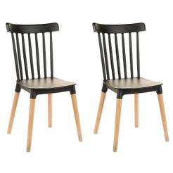 Kit 2 Cadeiras de Jantar Windsor Design
