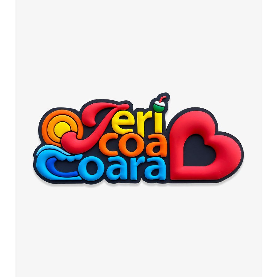 Ímã de Jericoacoara Letreiro – Ímã de Geladeira Emborrachado em Oferta na Shopee
