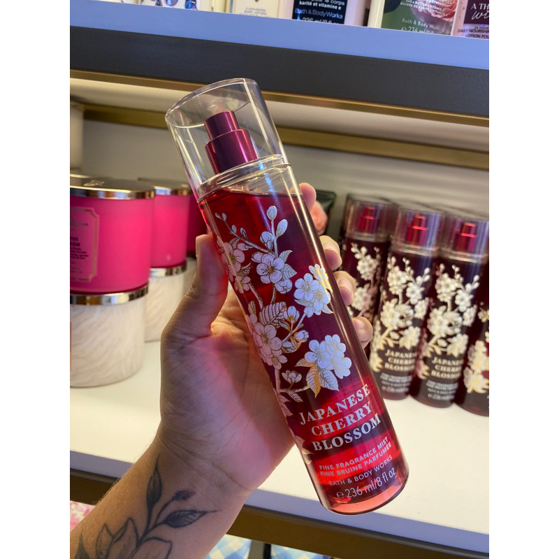 Body Splash Japanese Cherry Blossom - Bath & Body Works 236ml