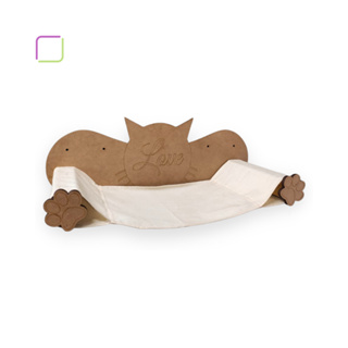 Rede Para Gato Descanso Cama Pet Mdf em Oferta na Shopee